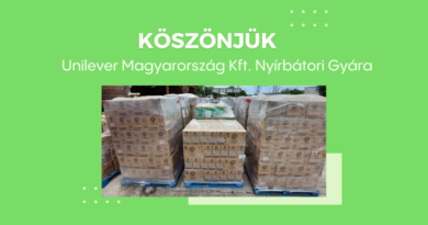 Köszönjük Unilever Magyarország Kft