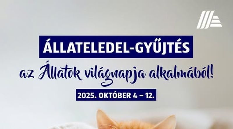 ÁLLATOK VILÁGNAPJA – ALDI ORSZÁGOS ÉLELEMGYŰJTÉS